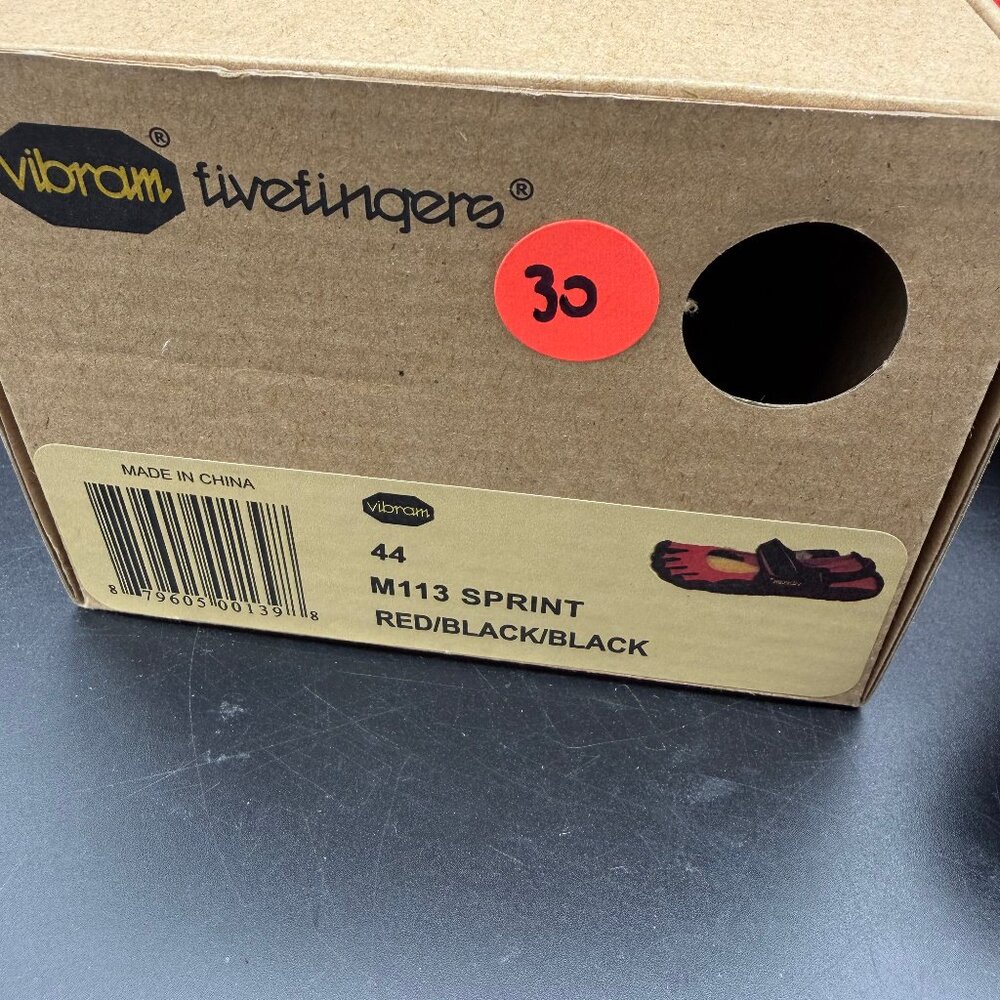 Vibram Fivefingers Sprint Size 44 Red - Picture 2 of 16